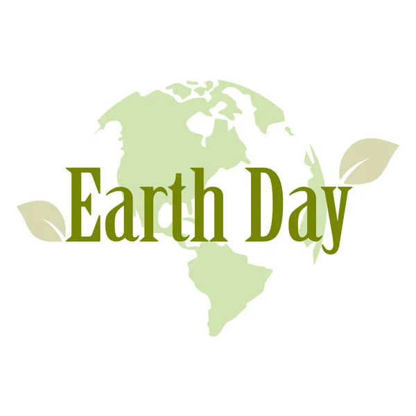 Happy Earth day — Stock Vector