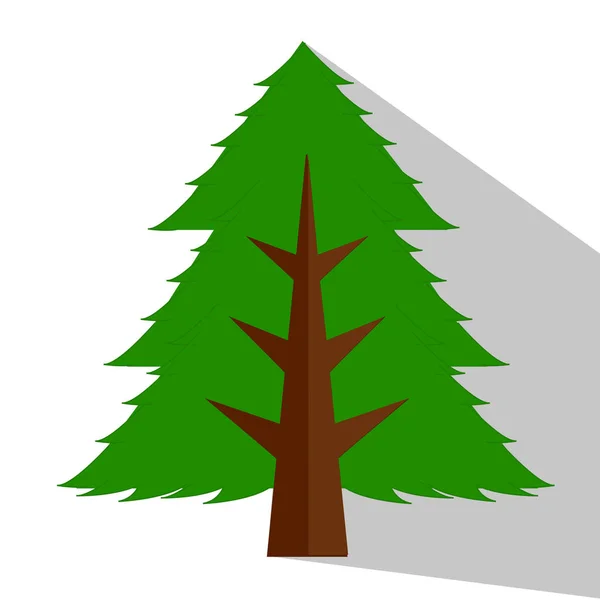 Abstrakter niedlicher Baum — Stockvektor