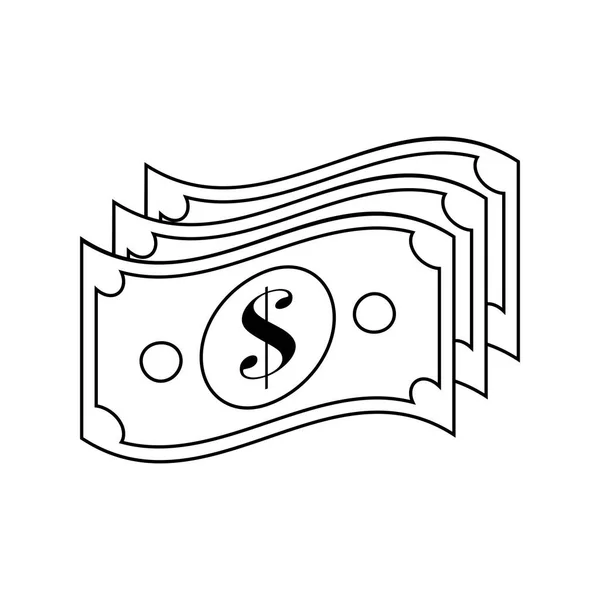 Objet argent abstrait — Image vectorielle