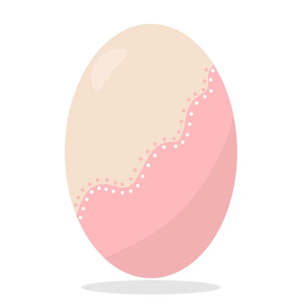 Cute easter egg — Stock Vector