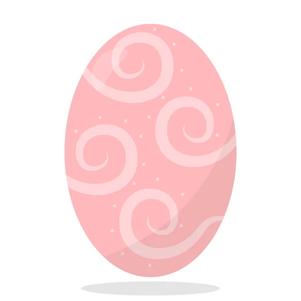 Lindo huevo de Pascua — Vector de stock