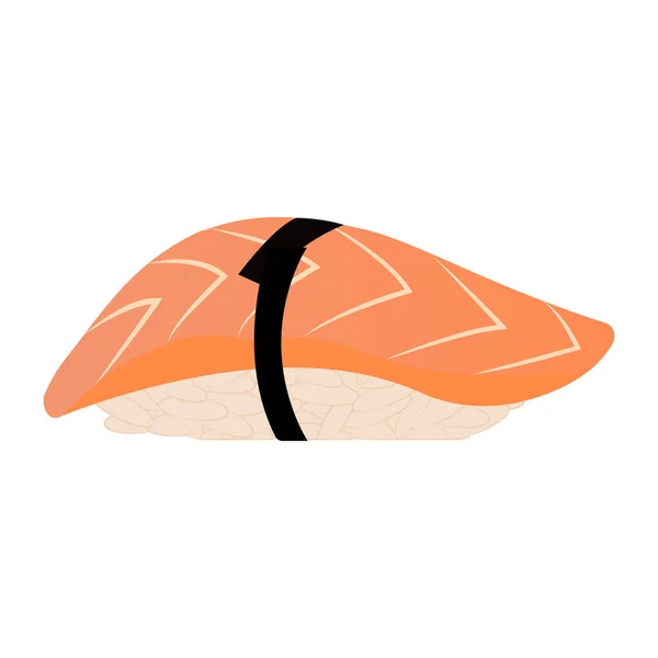 Sushi delicioso abstrato — Vetor de Stock