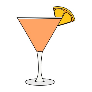 Soyut lezzetli kokteyl