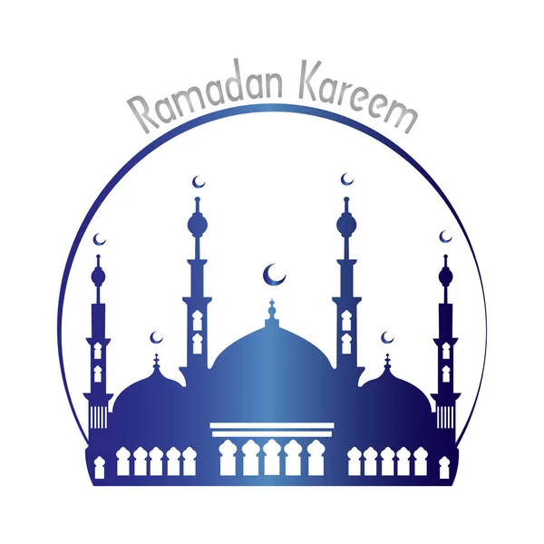 Ramadan Kareem sfondo — Vettoriale Stock