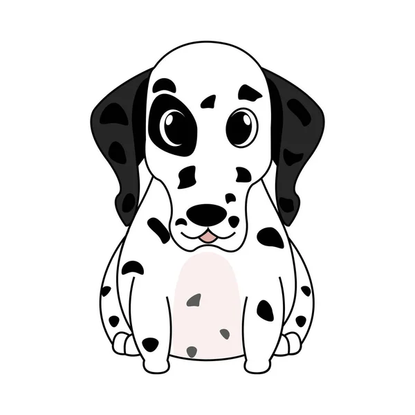 Abstrait mignon chien — Image vectorielle