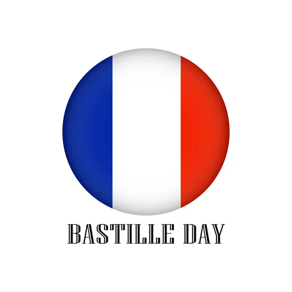 Happy Bastille DAy — Stock Vector