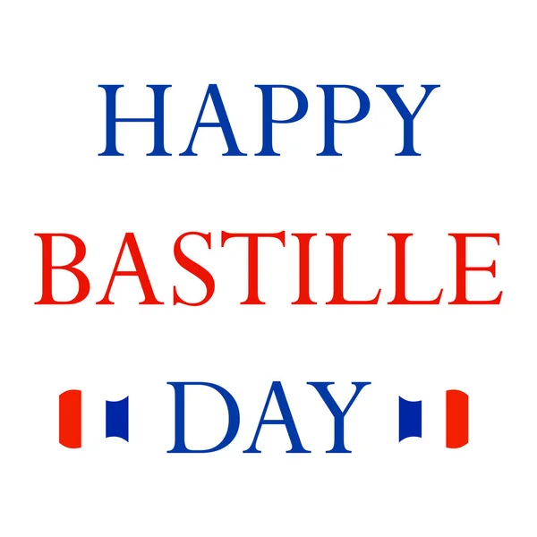 Happy Bastille DAy — Stock Vector