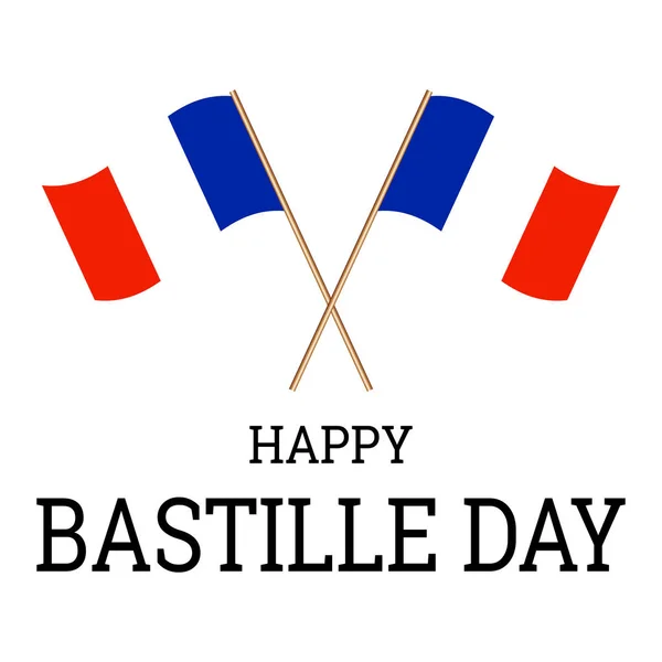 Happy Bastille DAy — Stock Vector