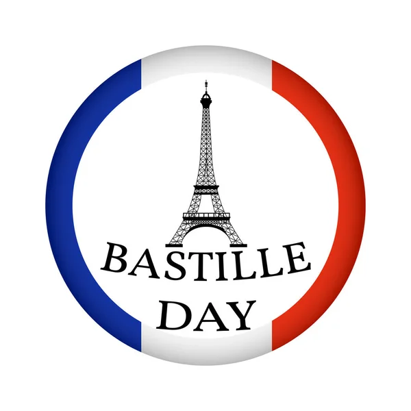 Happy Bastille DAy — Stock Vector