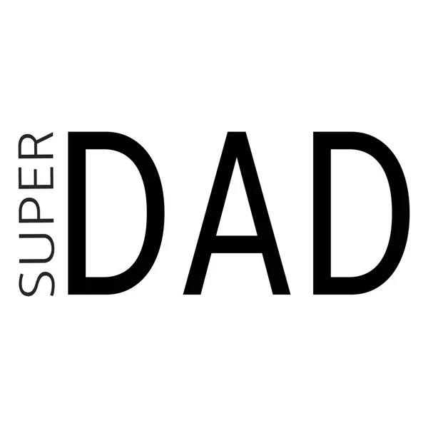 抽象超级爸爸 — 图库矢量图片