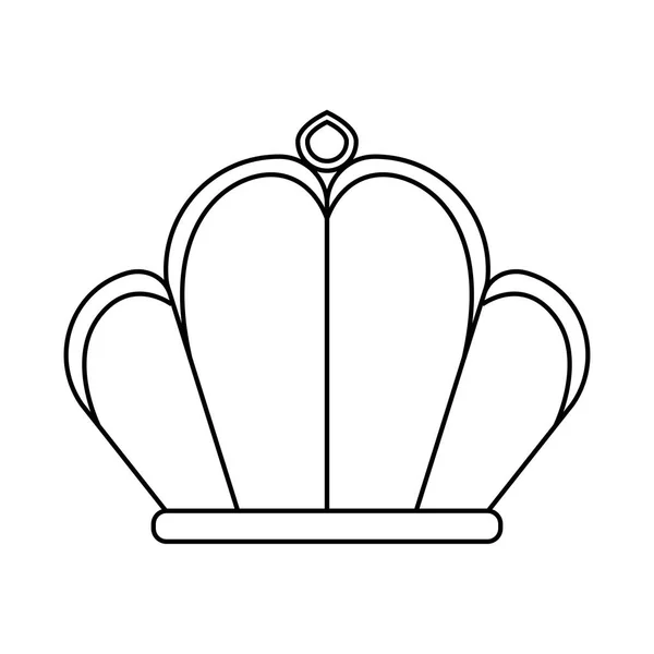 Astratto elegante corona — Vettoriale Stock