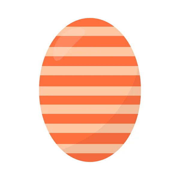 Вкусное пасхальное яйцо — стоковый вектор