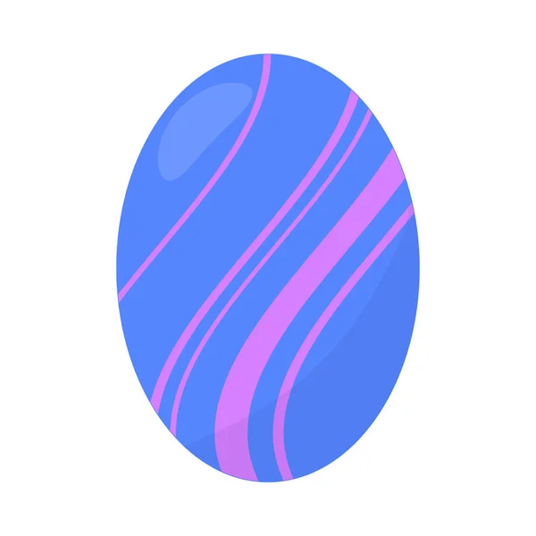 Delicious easter egg — Stock Vector