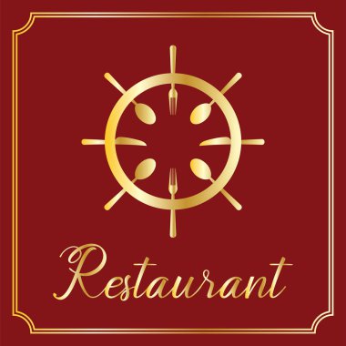 Restoran logosu çizimi