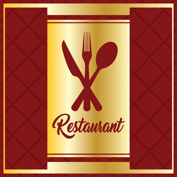 Restaurante logotipo ilustração —  Vetores de Stock
