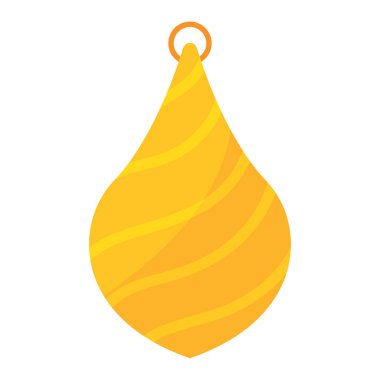 İzole edilmiş noel balosu simgesi