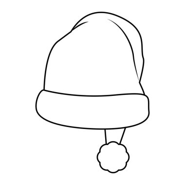 Noel şapka simgesi
