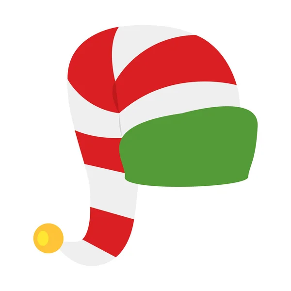Icono sombrero de Navidad — Archivo Imágenes Vectoriales