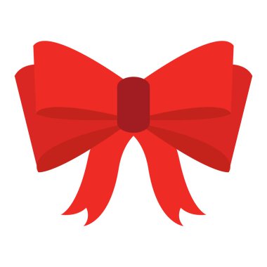 Noel için kırmızı kurdele