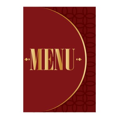 Restoran Menü illüstrasyon