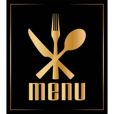 Restoran Menü illüstrasyon