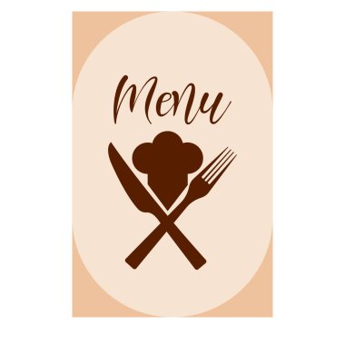 Restoran Menü illüstrasyon