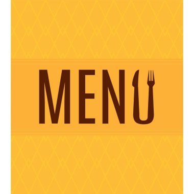 Restoran Menü illüstrasyon