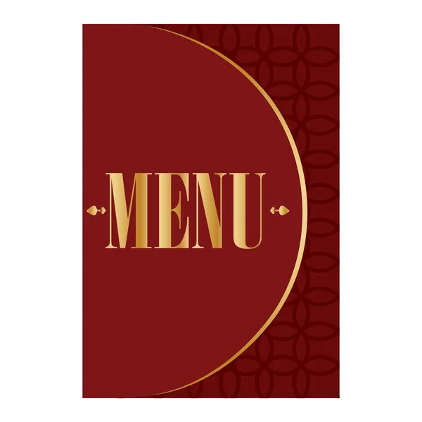 Restaurante menu ilustração —  Vetores de Stock