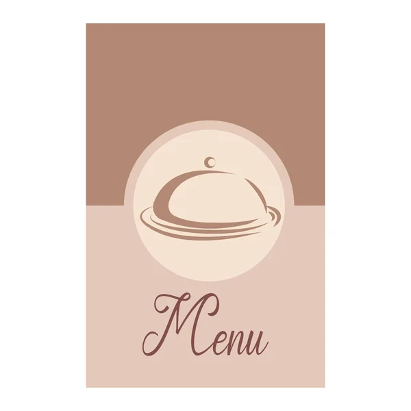 Restaurante menu ilustração — Vetor de Stock