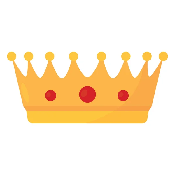Király arany korona — Stock Vector