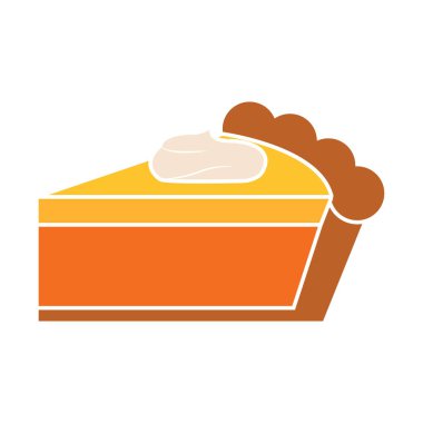 İzole edilmiş turta simgesi