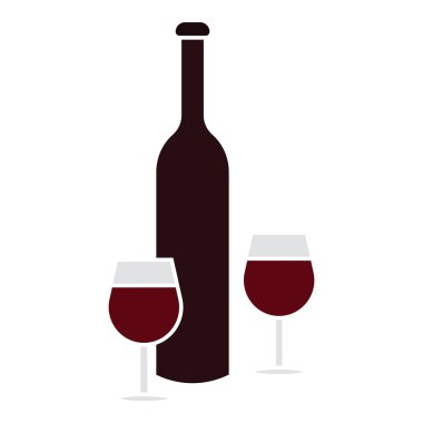 Bardaklı pencere şişesi.