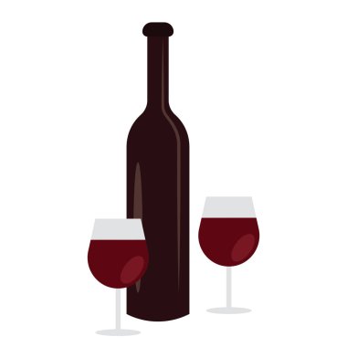 Bardaklı pencere şişesi.