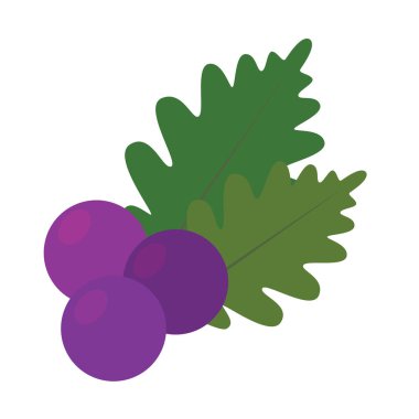 İzole edilmiş sonbahar yaprağı simgesi