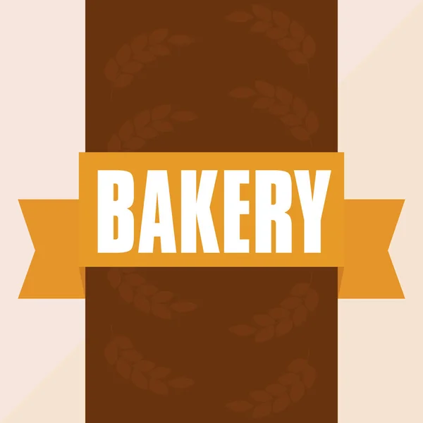 Conception logo boulangerie — Image vectorielle