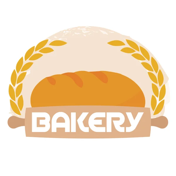 Bageriet Logotypdesign — Stock vektor
