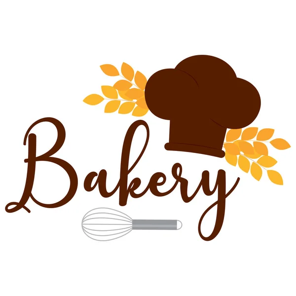 Bäckerei Logo Design — Stockvektor