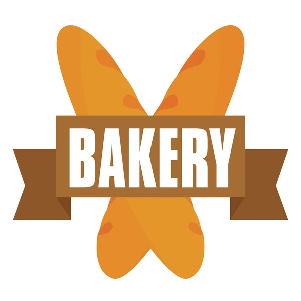 Дизайн логотипа пекарни — стоковый вектор