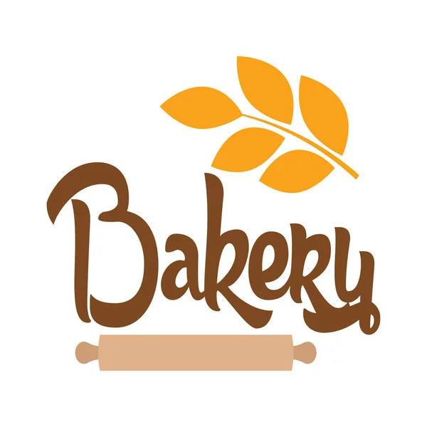 Bäckerei Logo Design — Stockvektor