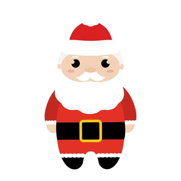 Santa claus karakter — Stockvector