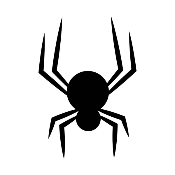 Ізольований страшний павук — стоковий вектор