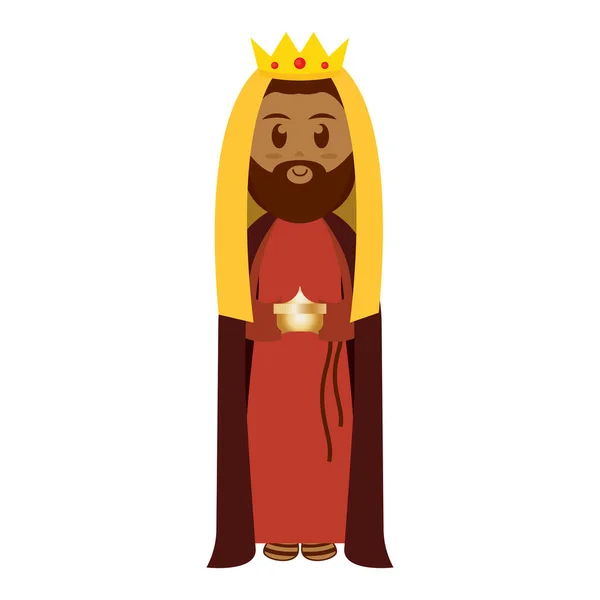 Isolated wise men — Stock Vector