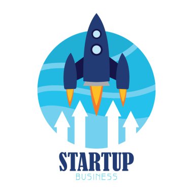 Bir roketle açılış posteri