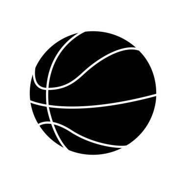 İzole edilmiş basketbol topu