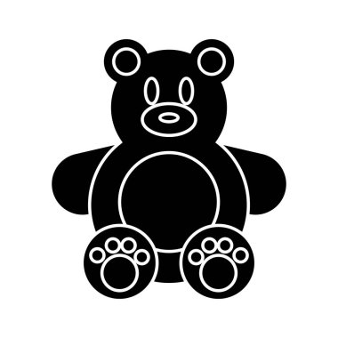 yalıtılmış bir oyuncak ayı