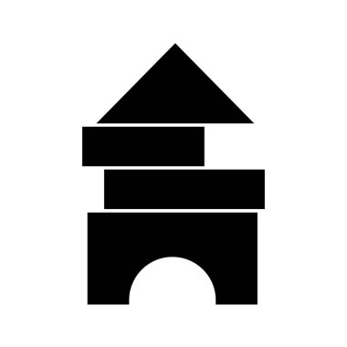 İzole ahşap figürler