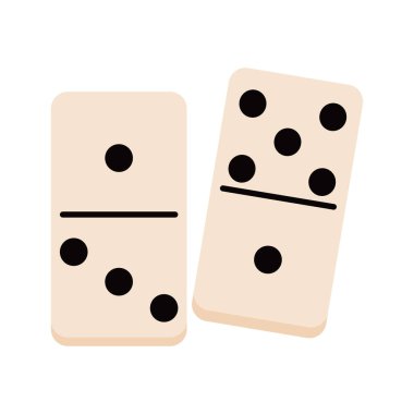 İzole edilmiş domino simgesi