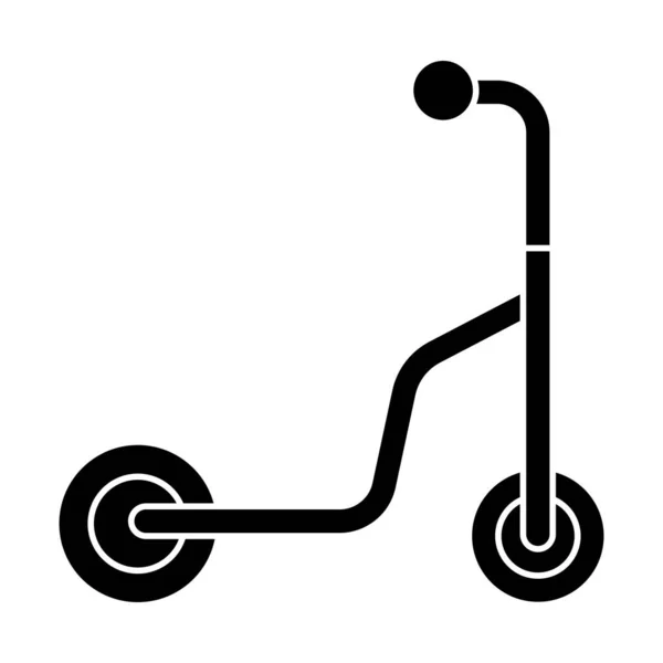 Scooter jouet isolé — Image vectorielle