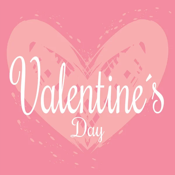 Happy valentine day card — Stock Vector