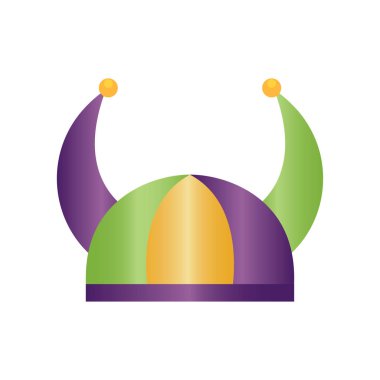 İzole parti şapkası.